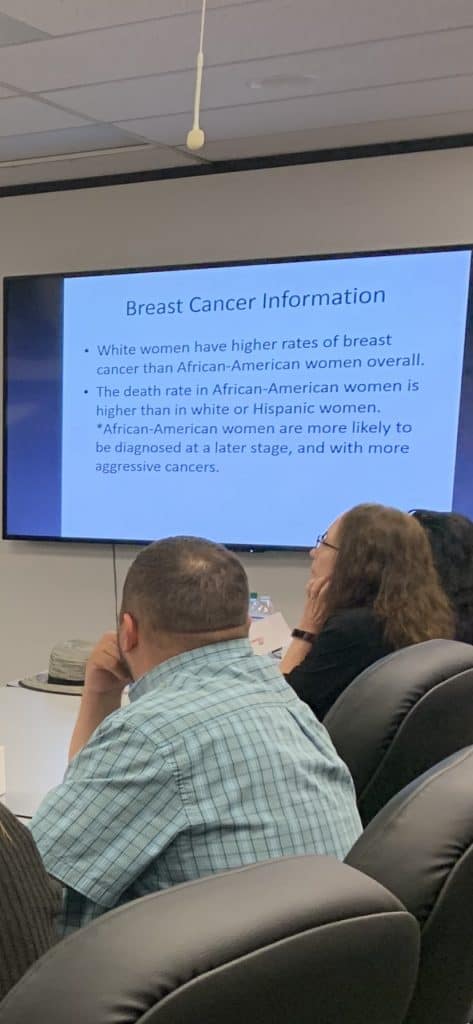 Breast Cancer Information White women African-American women statistics on cancer